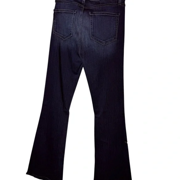 Paige Women's Blue  Flared Jeans, zipper fly, size 27 - Picture 3 of 11